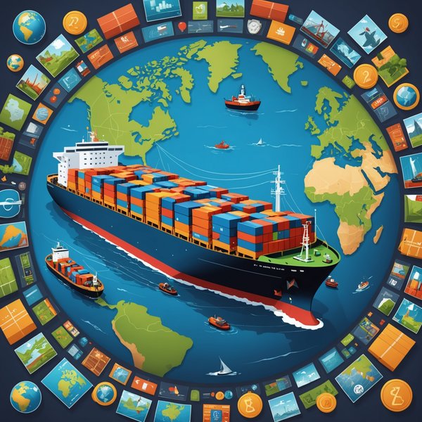 Comment un jeu de gestion de ressources peut-il intégrer des éléments de commerce et d'économie mondiale?